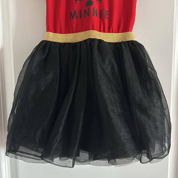 Disney Junior Brand Minnie Mouse TuTu Style Dress - Size 4T - Picture 3 of 8
